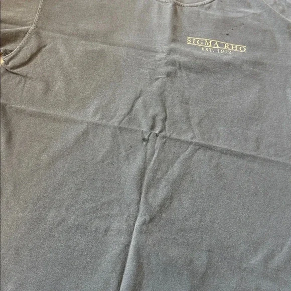 SIGMA RHO join or regret men short sleeve tshirt medium comfort colors - Picture 4 of 6